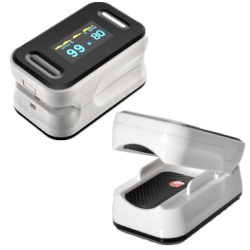 CE&amp;FDA OLED Fingertip Pulse Oximeter, Blood Oxygen PR, SPO2 monitor 2 Colors