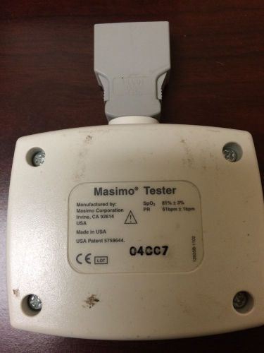 MASIMO  PULSE OXIMETRY TESTER 1593 OEM - 14 PIN DIRECT CONNET