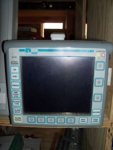 Patient monitor: medical data electronics mde escort ii for sale