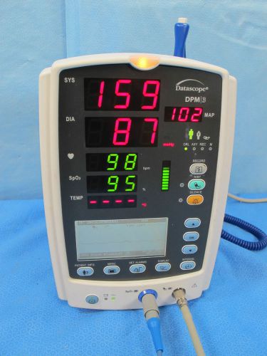 Mindray Datascope VS-800 / DPM3 Vital Signs Monitor with Cables and Warranty