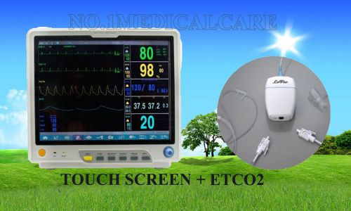 15&#039;&#039; LCD TOUCH SCREEN Patient Monitor 6 parameters+ ETCO2, Contec Promotion