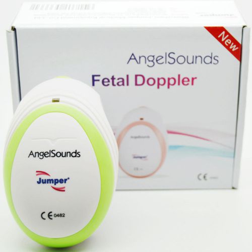 Blue Color Angelsounds baby 3MHz probe Fetal Doppler Prenatal Heart Rate Monitor