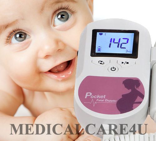 CONTEC Fetal doppler,Prenatal heart Monitor,Baby sound,Sonoline C1 3Mhz Probe