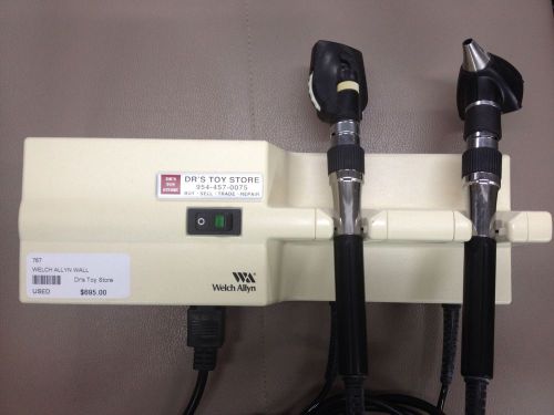 Welch Allyn 767 Otoscope And Ophthalmoscope Wall Mount