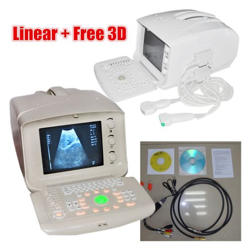 3d station ultrasound scanner/machine linear probe optional convex 2 connector for sale