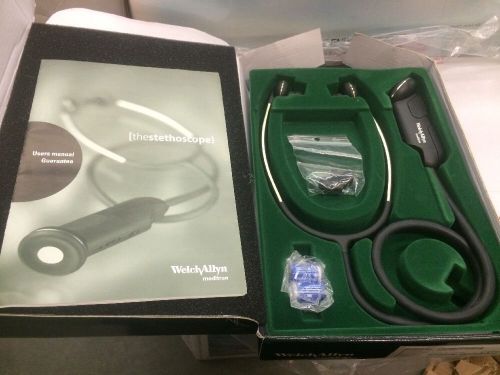 New Welch Allyn Meditron Electronic Stethoscope Professional Doctor Nurse Use