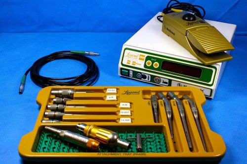 Medtronic/ midas rex legend ehs gold system ( all parts included in tray) for sale