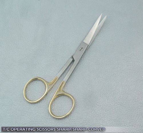 T/C Operating Scissors Sharp/Sharp 5.50&#034; Curved