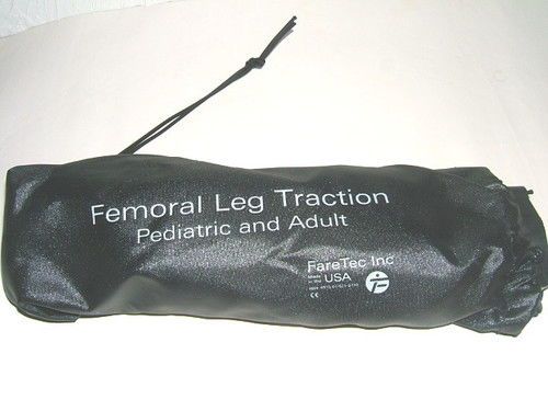 NEW FARETEC CT-6 FEMORAL LEG TRACTION ADULT &amp; PEDIATRIC LEG SPLINT