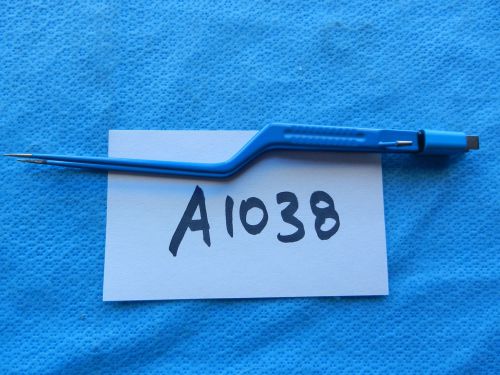 Aesculap Surgical Neuro Insulated Irrigating .7mm Bipolar Bayonet Forceps GK844R