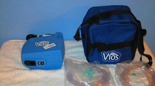 Pari Vios Model 310B0000 Nebulizer Aerosol Delivery System Portable Compressor