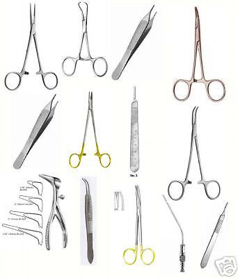 Nasal set of 40 instruments surgical ent medical dental for sale