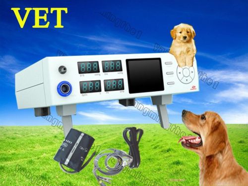 Vet veterinary tabletop vital sign monitor spo2 nibp pulse rate blood pressure for sale