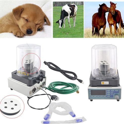 LED Anesthesia Ventilator pneumatic driving electronic control AnimalVETVeterina