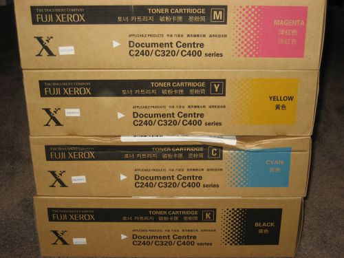 GENUINE FUJI XEROX TONER CARTRIDGES C240/C320/C400