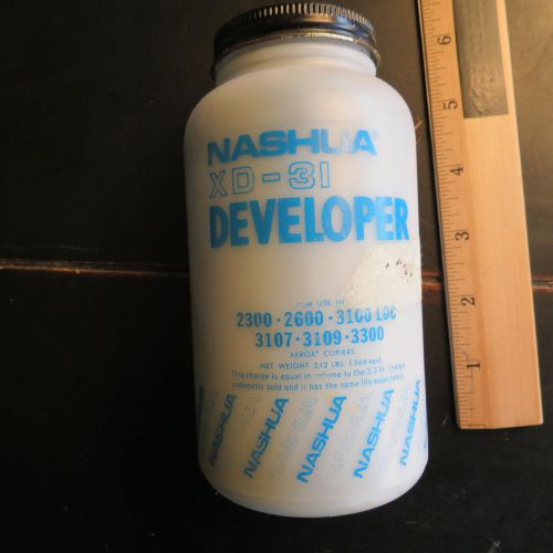 One Bottle of Nashua XD-31 Developer