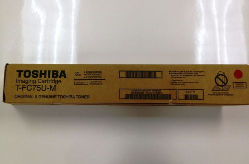 Genuine Toshiba T-FC75U-M Magenta Toner Yield 29500 for eStudio5560C/6560C/6570C