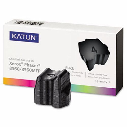 Katun KAT37994 Compatible, Solid Ink, 3,400 Yield, 3 per Box, Black (KAT37994)