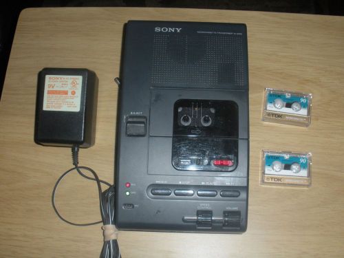 Sony Microcassette Transcriber M-2000 w/AC Adapter