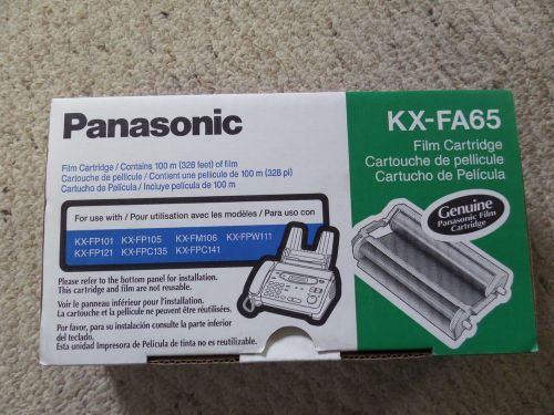 NEW in Box - Panasonic KX-FA65 Film Cartridge