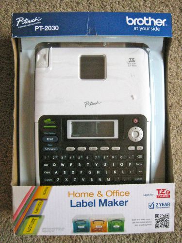 Brother PT-2030 Label Thermal P-Touch Home and Office Label Maker New i