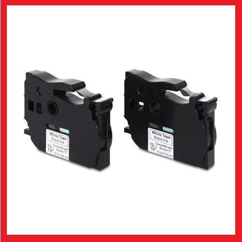 New, Color Research - 2 Pack, Compatible with Brother P-Touch TZ-231 and TZe-231