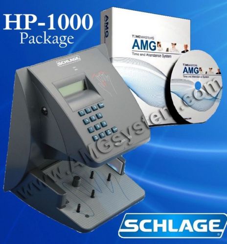 Schlage handpunch hp-1000 | amg software package for sale