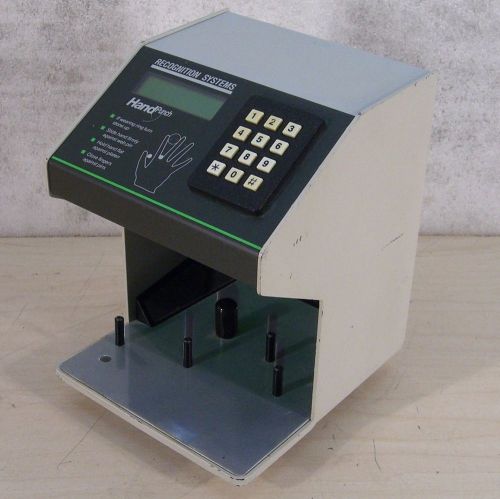 Recognition Systems Handpunch ID3D Handkey Time Clock ID3D-R *UNTESTED*