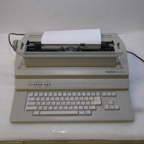Brother EM 530 Typewriter processer Tested