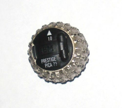 Ibm element selectric i &amp; ii typing ball prestige pica 72 10 solid triangle for sale