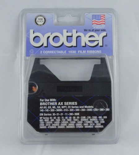 Brand New NIB Brother 1230 Black Correctable 1030 Film Ribbon Open Box Qty. of 1