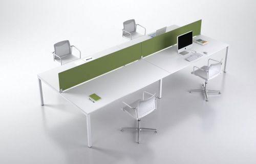 NEW BENCH DESKS IN WHITE -  54 AVAILABLE