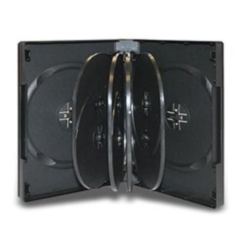 NEW 10 Black 10 Disc DVD Cases