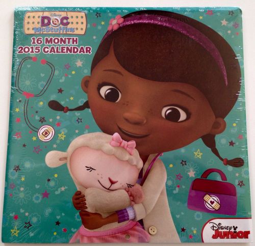 L@@K Just In! 2015 16 Month DOC MCSTUFFINS Calendar. NIP. Cute. Disney Junior.