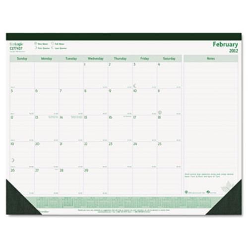 Rediform ecologix monthly desk pad calendar - monthly - 21.75&#034; x 17&#034; - (c177437) for sale