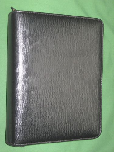 CLASSIC ~ 1.5&#034; REPTILE FAUX-LEATHER Franklin Covey Planner ORGANIZER Binder 5728