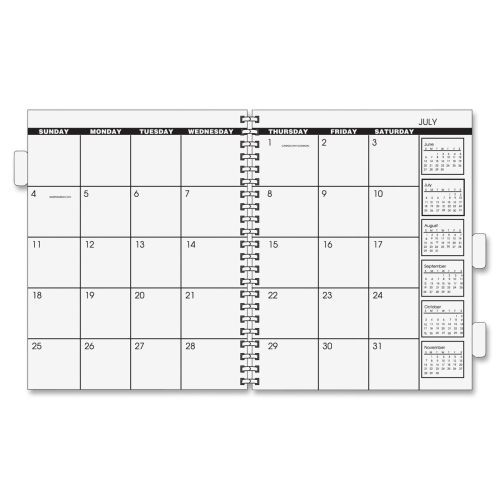 2016 At-A-Glance Planner Refill - Monthly - 9&#034; x 11&#034; - 1 Year - White