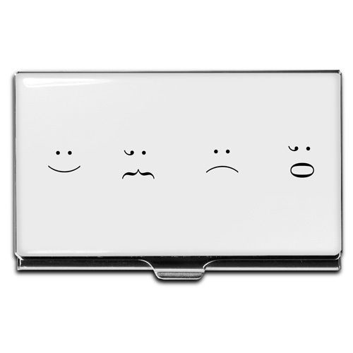 Acme faces - credit &amp; business card holder for sale