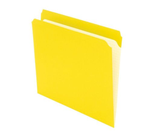Pendaflex r152yel pendaflex 2-ply, reinforced, file folders, strt cut, top tab, for sale