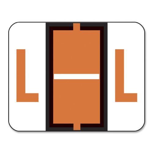 Smead 67082 dark orange bccr bar-style color-coded alphabetic label - (smd67082) for sale