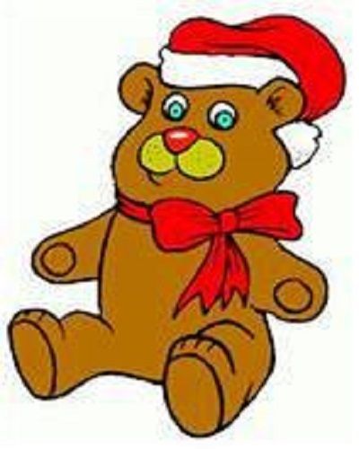 30 Custom Christmas Teddy Bear Personalized Address Labels
