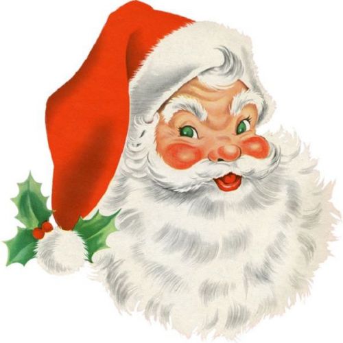 30 Custom Christmas Santa Claus Personalized Address Labels