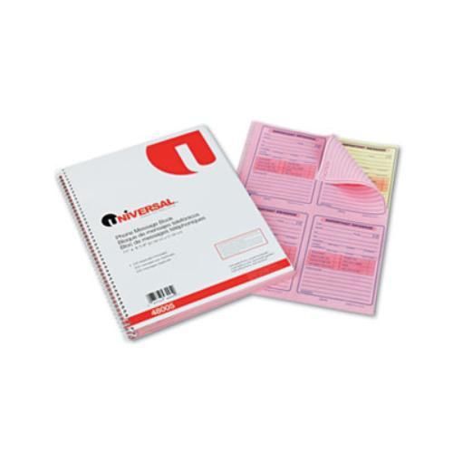Universal office products 48005 wirebound message books, 3-3/16 x 5 1/2, for sale