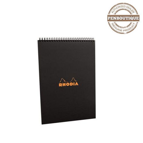 Rhodia notepads graph black wb 8 1/4 x 12 1/2 for sale