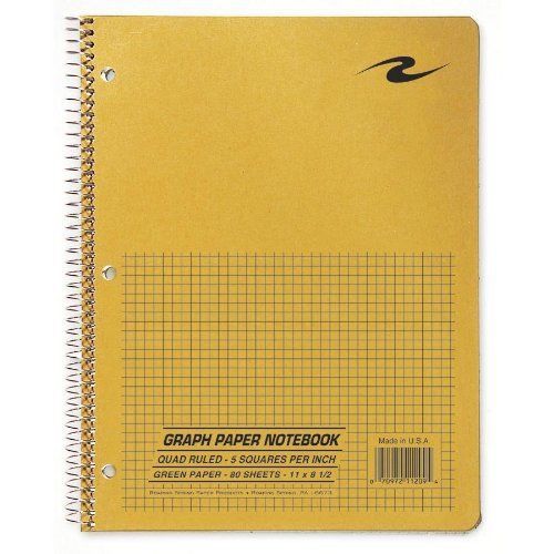 Roaring Spring Three Hole Punched Quadrille Notebook - 80 Sheet - 15 (roa11209)