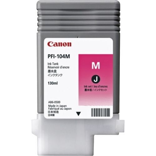 CANON LASER - CONSUMABLES 3631B001AA PFI-104M-MAGENTA INK TANK