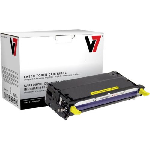 V7 TONER TXY26180H YELLOW TONER XEROX PHASER 6180