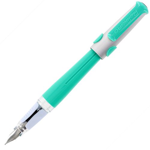Pelikan Pelikano Right Hand Fountain Pen, Green Barrel, Each (924225)