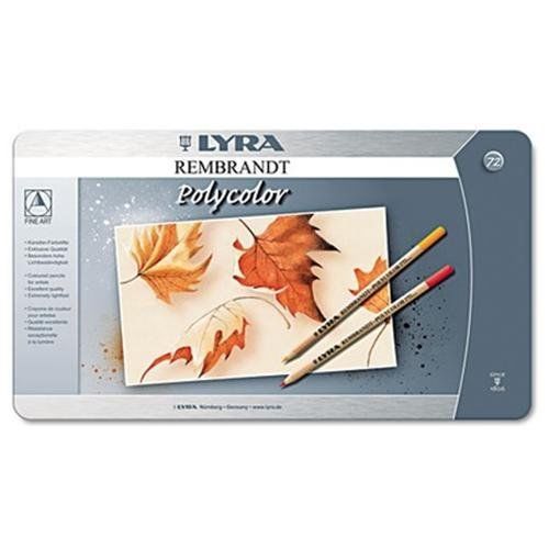 Lyra Artist Colored Woodcase Pencils, Assorted, 72 Per Pack - Assorted (2001720)