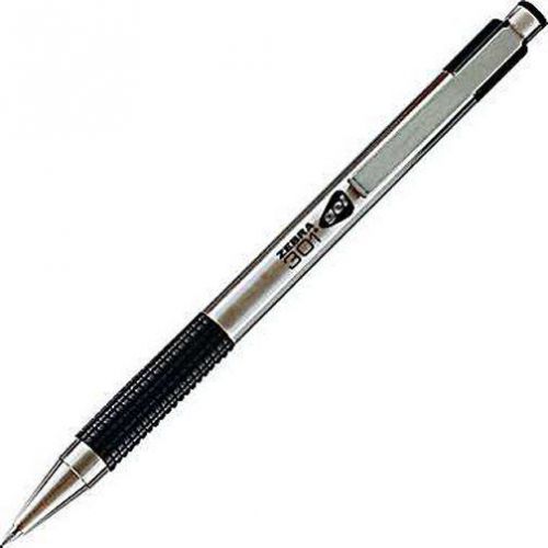 2 ZEBRA G-301 Stainless Steel * GEL PENS